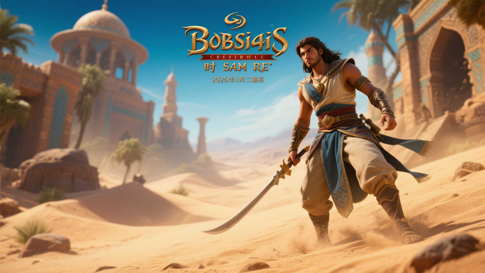 期待已久!《波斯王子:时之沙重制版》定档2026年3月前上市 引言:经典重现,玩家翘首以待
对于无数