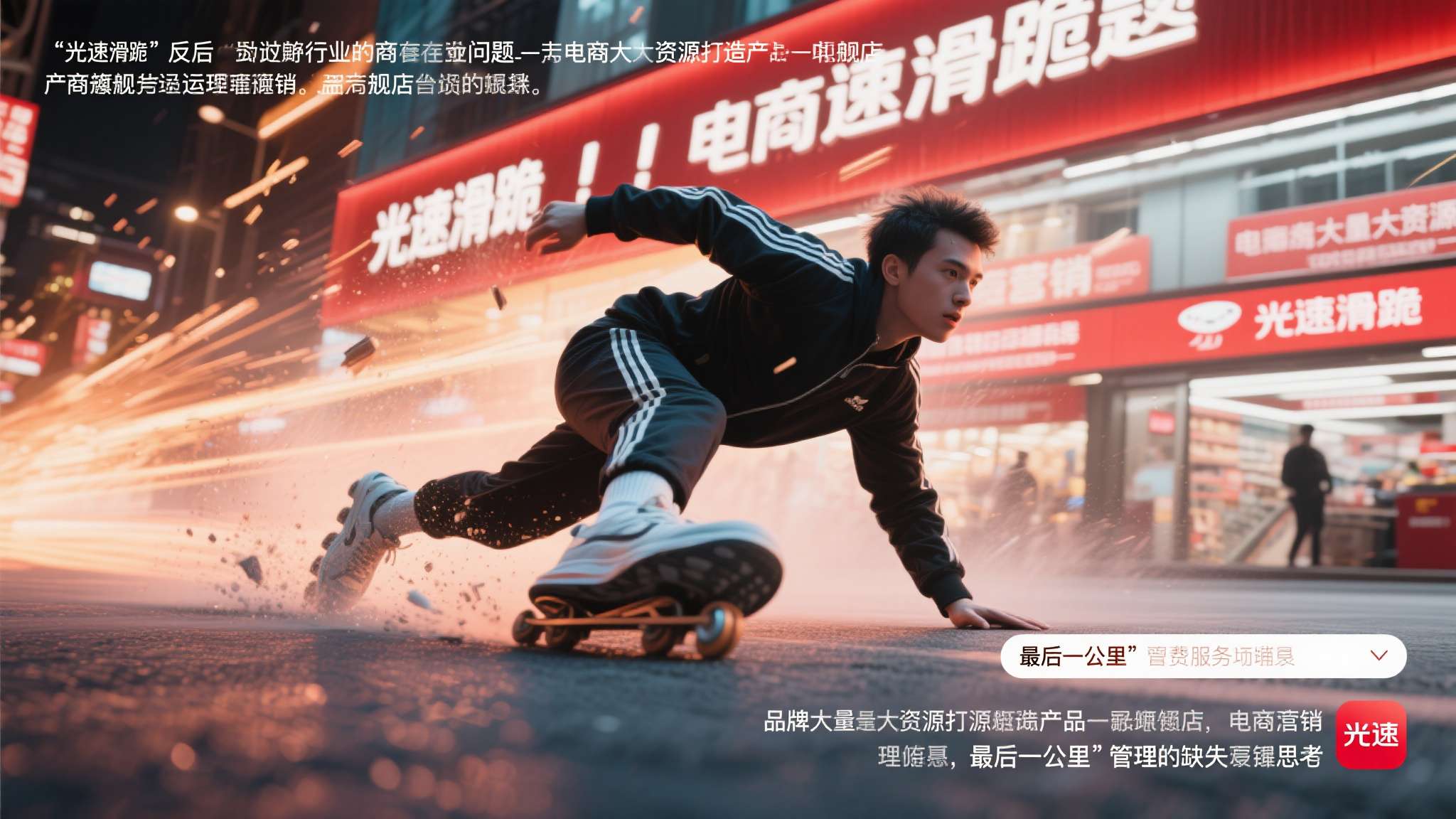 然而，"光速滑跪"的背后，也暴露出一个行业普遍存在的问题——电商平台旗舰店的运营