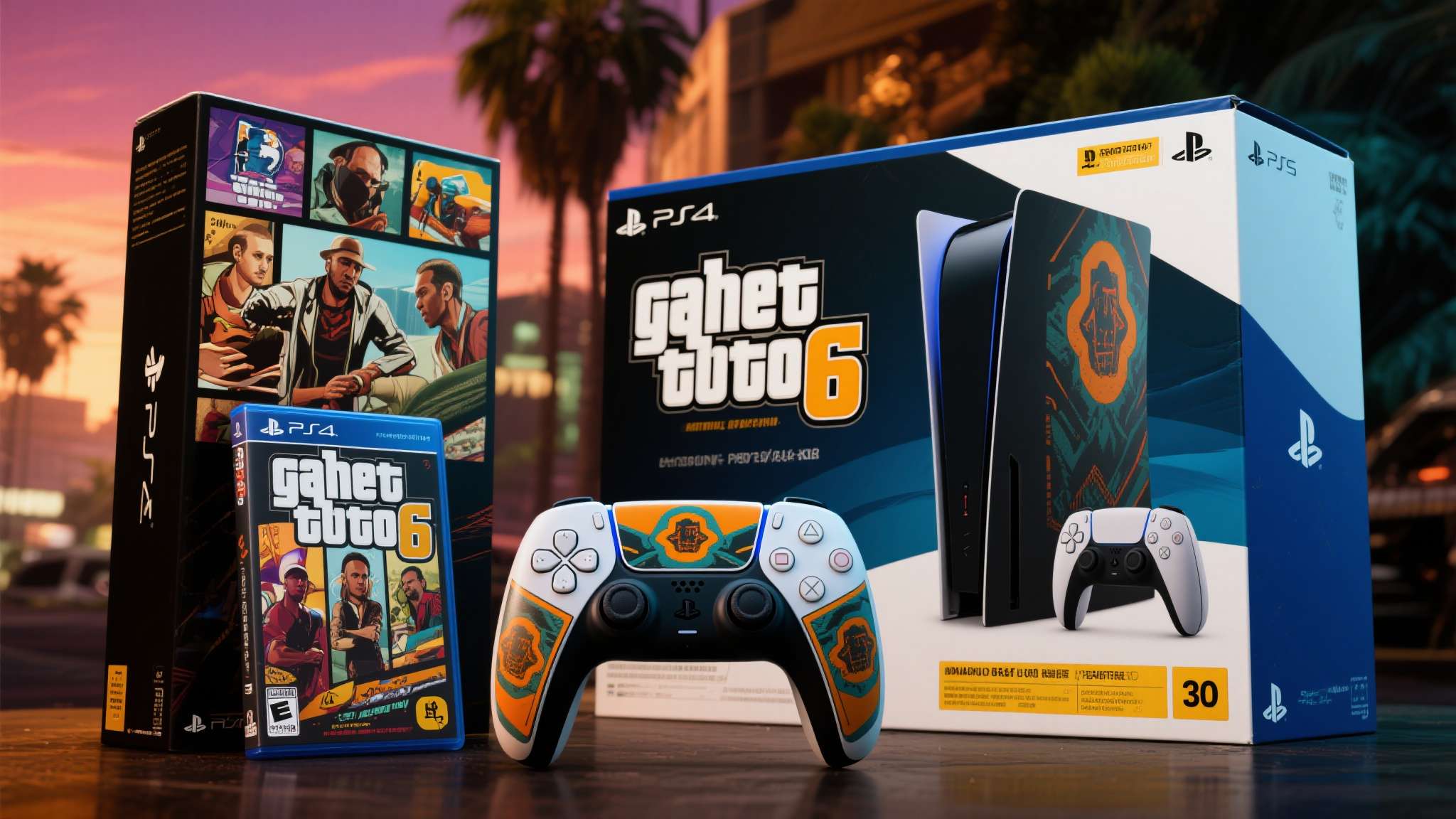 除预告片的消息之外，另一个让玩家兴奋的情报同样不容忽视——《GTA6》PS5同捆