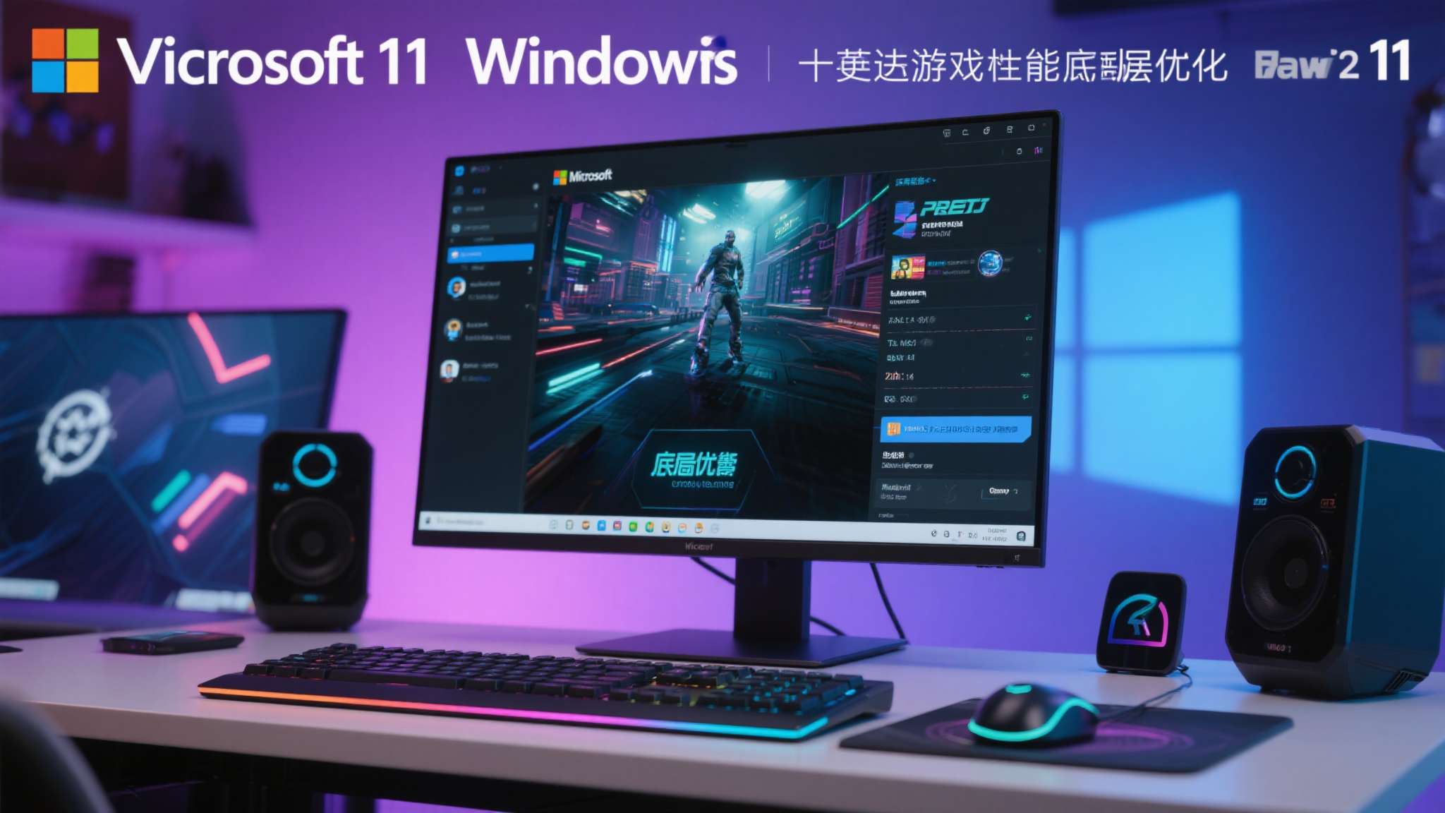 微软神力!win系统游戏性能暴涨:电脑摇身变主机! 近年来,微软在Windows 11的多次更新中,持续推进游戏性能相关的底层优化。